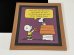 画像2: 1983年 スヌーピー チャーリーブラウン フレーム ポスター USA SNOOPY ピーナッツ PEANUTS ヴィンテージ (2)