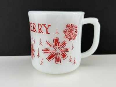 画像1: ファイヤーキング TOM & JERRY マグカップ Fire-king USA ヴィンテージ