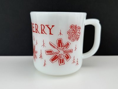 画像1: ファイヤーキング TOM & JERRY マグカップ Fire-king USA ヴィンテージ