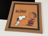 1979年 スヌーピー ライナス フレーム ポスター USA SNOOPY ピーナッツ PEANUTS ヴィンテージ