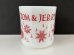 画像2: ファイヤーキング TOM & JERRY マグカップ Fire-king USA ヴィンテージ (2)