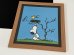 画像1: 1979年 スヌーピー ウッドストック フレーム ポスター USA SNOOPY ピーナッツ PEANUTS ヴィンテージ (1)