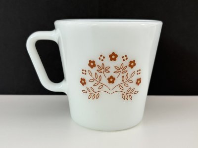 画像3: オールドパイレックス タイニーフラワー OLD PYREX マグカップ USA ヴィンテージ