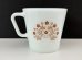 画像3: オールドパイレックス タイニーフラワー OLD PYREX マグカップ USA ヴィンテージ (3)