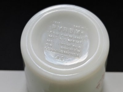 画像7: オールドパイレックス タイニーフラワー OLD PYREX マグカップ USA ヴィンテージ
