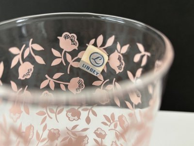 画像2: 未使用 ラベル付き 1950's 60's LIBBEY リビー グラス ヴィンテージ タンブラー USA