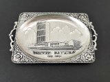 USA ヴィンテージ スーベニア アッシュトレイ ニューヨーク州 NEW YORK 国際連合 灰皿  vintage souvenir ashtray