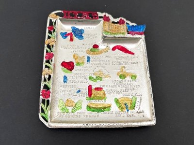 画像1: USA ヴィンテージ スーベニア アッシュトレイ ユタ州 Utah 灰皿  vintage souvenir ashtray