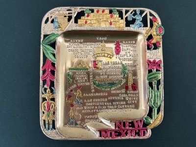 画像2: USA ヴィンテージ スーベニア アッシュトレイ ニューメキシコ州 New Mexico 灰皿  vintage souvenir ashtray