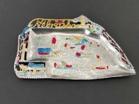 USA ヴィンテージ スーベニア アッシュトレイ ネブラスカ州 Nebraska 灰皿  vintage souvenir ashtray