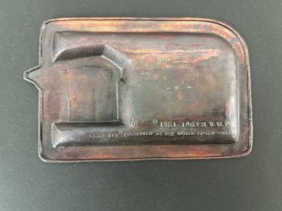 画像4: USA ヴィンテージ スーベニア アッシュトレイ ニューヨーク万国博覧会 万博 灰皿  vintage souvenir ashtray