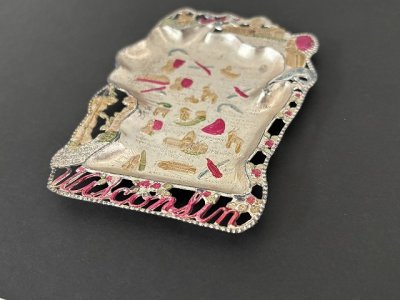 画像3: USA ヴィンテージ スーベニア アッシュトレイ ウィスコンシン州 Wisconsin 灰皿  vintage souvenir ashtray