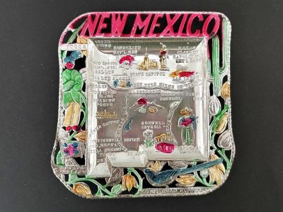 画像2: USA ヴィンテージ スーベニア アッシュトレイ ニューメキシコ州 New Mexico 灰皿  vintage souvenir ashtray