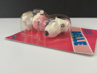 画像2: 1970's AVIVA スヌーピー ベル BELLE WIND-UP TOY 未開封 ヴィンテージ PEANUTS