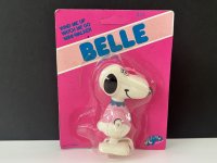 1970's AVIVA スヌーピー ベル BELLE WIND-UP TOY 未開封 ヴィンテージ PEANUTS