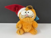 USA ヴィンテージ ガーフィールド サンタ ぬいぐるみ Garfield 1980s