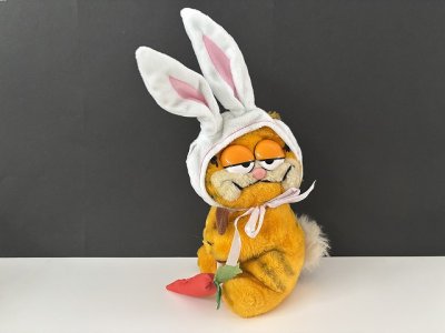 画像1: USA ヴィンテージ ガーフィールド ぬいぐるみ Garfield 1980s