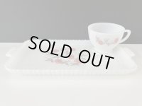 ファイヤーキング フルーレット 1958年〜1961年 スナックセット Fire-king ヴィンテージ USA