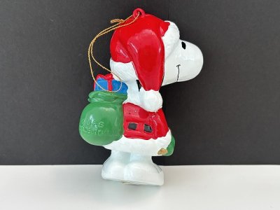 画像2: スヌーピー サンタクロース クリスマス オーナメント PEANUTS オールド USA ヴィンテージ