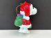 画像2: スヌーピー サンタクロース クリスマス オーナメント PEANUTS オールド USA ヴィンテージ (2)