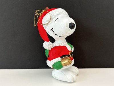 画像2: スヌーピー サンタクロース クリスマス オーナメント PEANUTS オールド USA ヴィンテージ