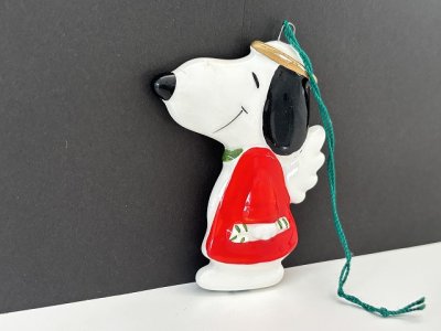画像2: 1980's Determined ヴィンテージ スヌーピー オーナメント 天使 エンジェル SNOOPY PEANUTS 1980年代