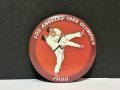 1984年 ロサンゼルスオリンピック 柔道 ビンテージ 缶バッジ 缶バッチ USA vintage ヴィンテージ LOS ANGELES OLYMPICS