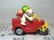 画像4: ビンテージ スヌーピー フライングエース チャーリーブラウン AVIVA 1980’s Gyro Cycle  サイドカー vintage USA SNOOPY (4)