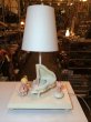 画像4: オルゴール付!!  アンティーク ナーサリー ランプ ナイトランプ NURSERY テーブルランプ ヴィンテージ vintage USA (4)