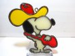 画像2: 1970's ビンテージ スヌーピー 壁掛け飾り サンキャッチャー ステンドグラス風 vintage USA SNOOPY (2)