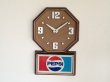 画像2: ヴィンテージ PEPSI ペプシコーラ ウォールクロック 壁掛け時計 vintage アドバタイジング ノベルティ (2)
