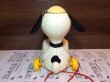 画像4: スヌーピー ウッドストック 1980's HASBRO製 PULL TOY ドールvintage SNOOPY PEANUTS (4)