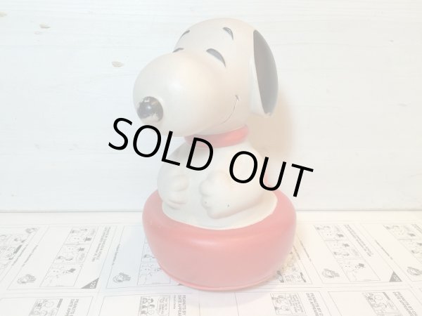 画像1: スヌーピー ビンテージ ROLY POLY おきあがりこぼし TOY ドールvintage SNOOPY PEANUTS (1)