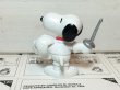 画像2: USA Determined社製 スヌーピー ビンテージ PVC フィギュア 1984年 オリンピック PEANUTS SNOOPY (2)