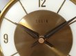 画像4: サイズ大!! ビンテージ 1950's ELGIN製 USA サンバーストクロック ウォールクロック 壁掛け時計 サンバースト モダン ミッドセンチュリー アンティーク 1960's (4)