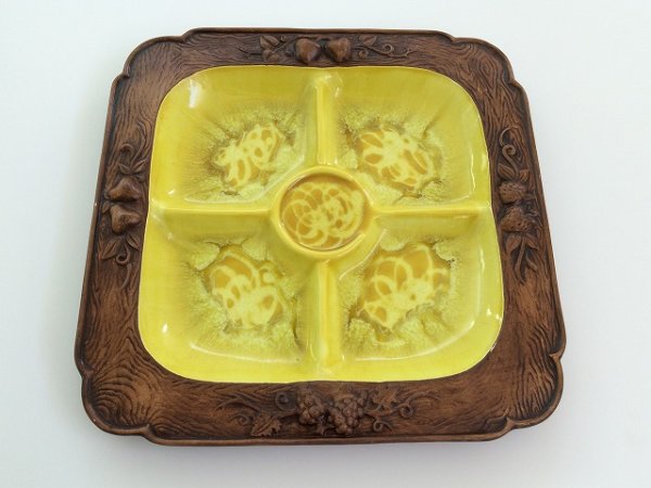 画像1: 1960's トレジャークラフト TREASURE CRAFT ビンテージ トレー トレイ TRAY vintage ashtray (1)