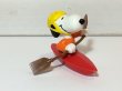 画像2: USA Determined社製 スヌーピー ビンテージ PVC フィギュア 1984年 オリンピック PEANUTS SNOOPY (2)