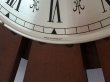 画像6: ヴィンテージ ハミルトン HAMILTON サンバーストクロック ウォールクロック ウッド WOOD ユリの紋章 壁掛け時計 ミッドセンチュリー MADE IN GERMANY (6)