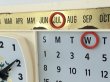 画像4: SPARTUS製 ビンテージ 万年カレンダー ウォールクロック 壁掛け時計 1960's 1970's USA アンティーク (4)
