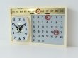 画像2: SPARTUS製 ビンテージ 万年カレンダー ウォールクロック 壁掛け時計 1960's 1970's USA アンティーク (2)