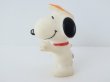 画像3: スヌーピー テニス ヴィンテージ スクイーズトイ TOY SNOOPY PEANUTS USA (3)