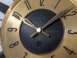 画像7: サイズ大!! ビンテージ 1950's WELBY製 サンバースト クロック ウォールクロック 壁掛け時計 ミッドセンチュリー アンティーク  (7)