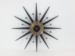画像1: サイズ大!! ビンテージ 1950's WELBY製 サンバースト クロック ウォールクロック 壁掛け時計 ミッドセンチュリー アンティーク  (1)