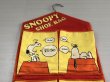 画像2: スヌーピー ヴィンテージ SHOE BAG 1970's 1980's 壁掛け飾り SNOOPY PEANUTS (2)