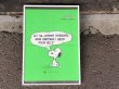 画像2: 1970's ヴィンテージ スヌーピー ポスター Johnny horizon SNOOPY poster PEANUTS USA (2)