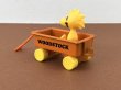 画像2: ウッドストック AVIVA社製 ビンテージ Mini Diecast WAGON ミニダイキャスト ワゴン ラジオフライヤー TOY 1970's 1980's vintage SNOOPY スヌーピー PEANUTS (2)