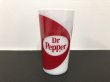 画像1: ヘーゼルアトラス ドクターペッパー Dr pepper Dr ペッパー ミルクガラス タンブラー HazelAtlas ヴィンテージ (1)