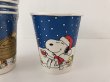 画像3: USA HALLMARK SNOOPY スヌーピー クリスマス ペーパーカップ 紙コップ ビンテージ vintage ホールマーク (3)