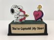 画像1: レア ヴィンテージ スヌーピー ウッドストック Wトロフィー 1970s 1980's AVIVA vintage USA SNOOPY (1)