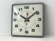 画像2: Simplex シンプレックス ビンテージ スクールクロック スクエア ウォールクロック MADE IN USA 壁掛け時計 vintage (2)
